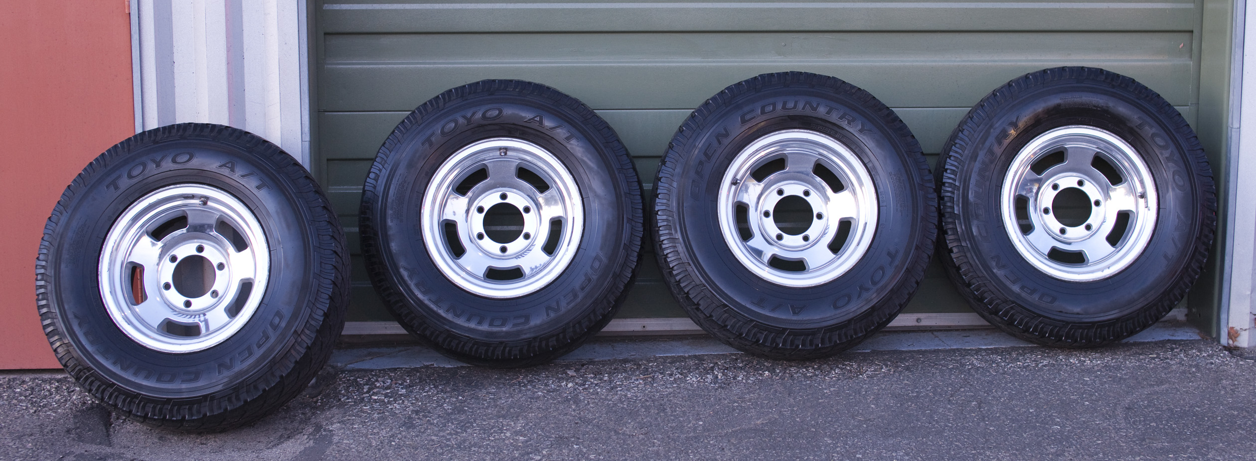 15x8 Mickey Thompson Challenger Wheels, 6 on 5.5, SoCal